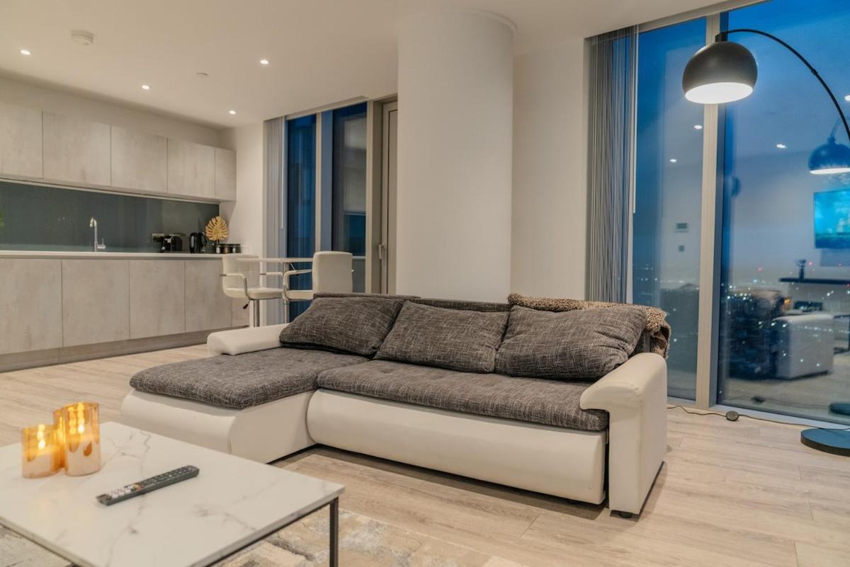 Luxury 2 Bed Penthouse With Stunning Views In Manchester City Centre Экстерьер фото