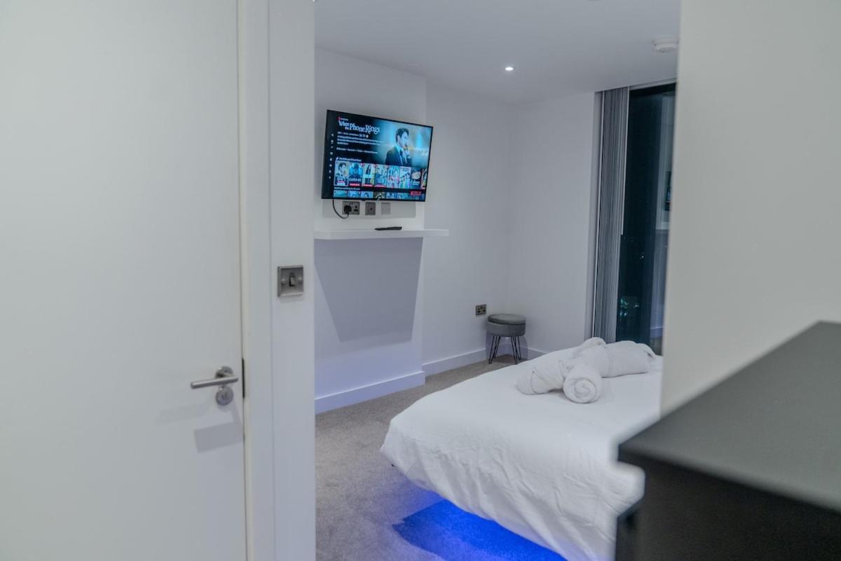 Luxury 2 Bed Penthouse With Stunning Views In Manchester City Centre Экстерьер фото
