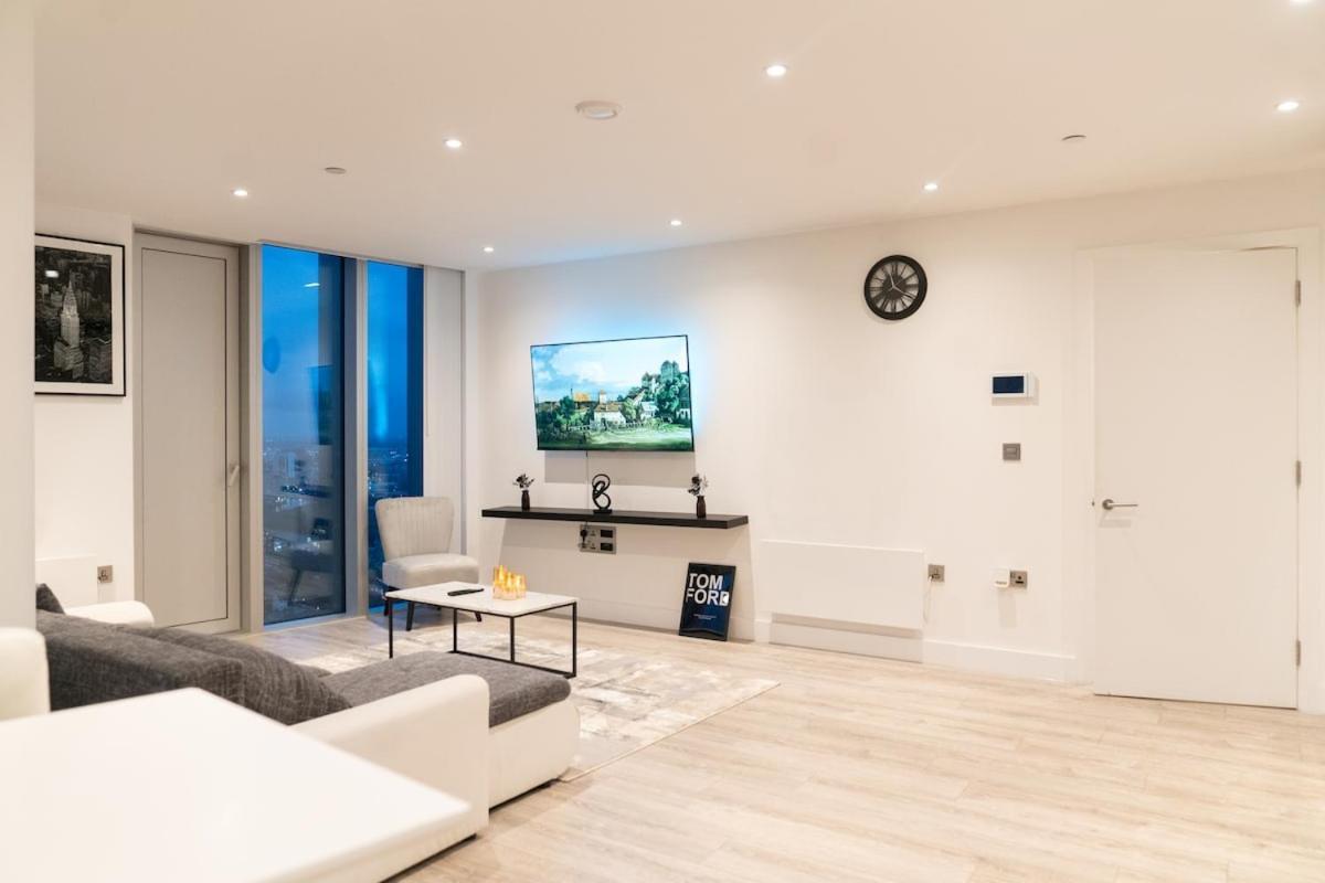 Luxury 2 Bed Penthouse With Stunning Views In Manchester City Centre Экстерьер фото