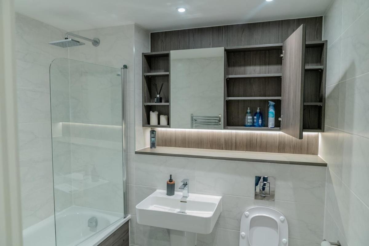 Luxury 2 Bed Penthouse With Stunning Views In Manchester City Centre Экстерьер фото