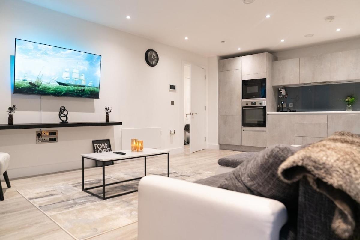 Luxury 2 Bed Penthouse With Stunning Views In Manchester City Centre Экстерьер фото